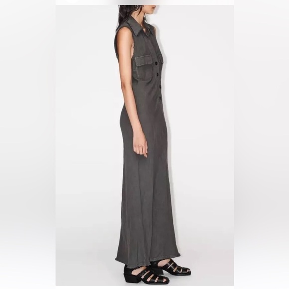 ZARA LINEN SHIRTDRESS - Picture 7 of 11